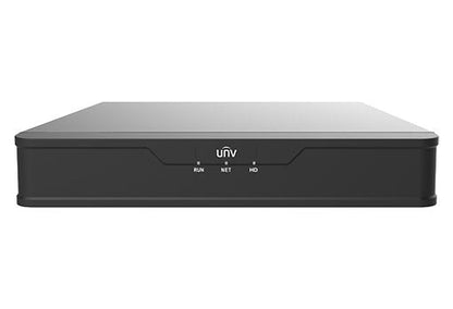 UNIVIEW EASY 4 Channel NVR with 4x PoE Ports Ultra 265/H.265/H.264 – NVR301-04X-P4 (Replaced by *New NVR301-04B-P4-IQ) Prime Series