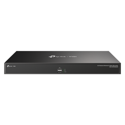 TP-Link VIGI NVR4032H | 32-Channel 4K Network Video Recorder, H.265+ Compression, Dual Ethernet, 4× SATA (Up to 16 TB Each) non PoE