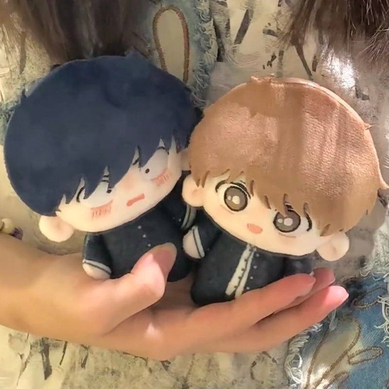 Aiki Hirose Plush & Okuto Nakamura Plush BL Anime Handmade Plushies 10cm
