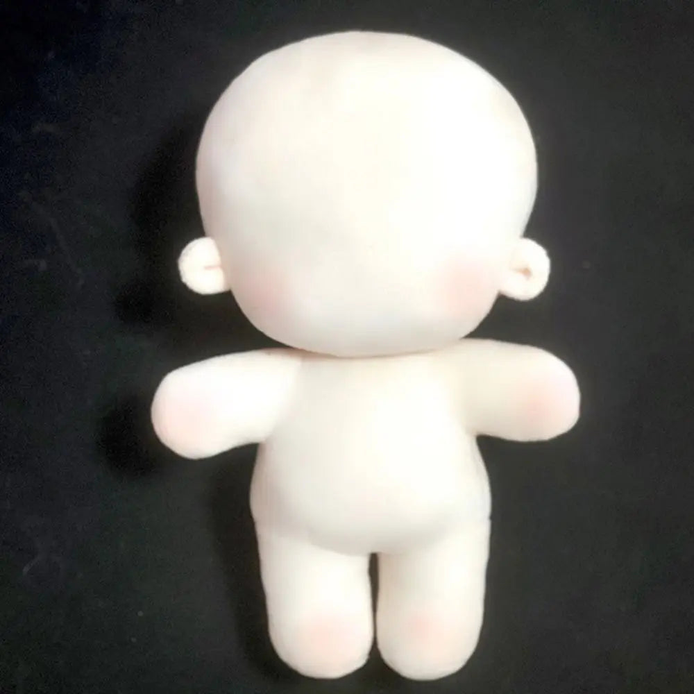 Blank Body Plush Doll 20cm Customizable Naked Plush Base for DIY Cosplay, Craft & Gift