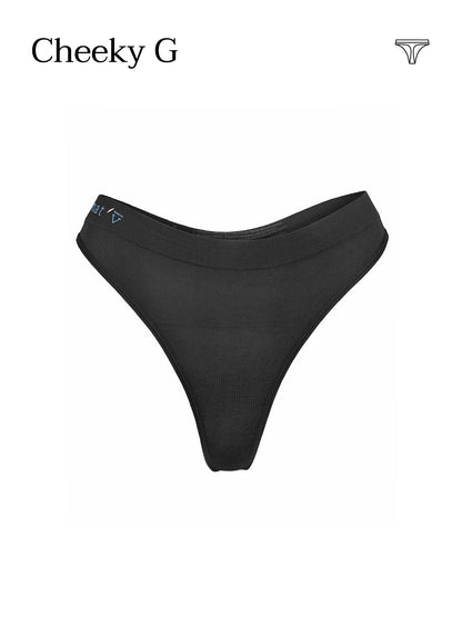 CHEEKY G STRING - BLACK