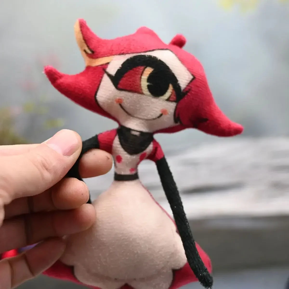 Hazbin Hotel Plush Collection - Velvette, Alastor, Vox, & Niffty Skeleton Plush - 28cm/7.87 inch
