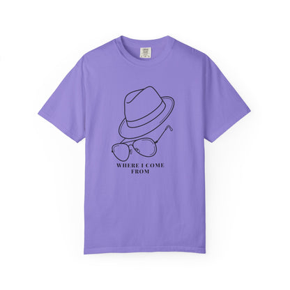 Where I Come From Tribute Tee  Country Singer Cowboy Tee
