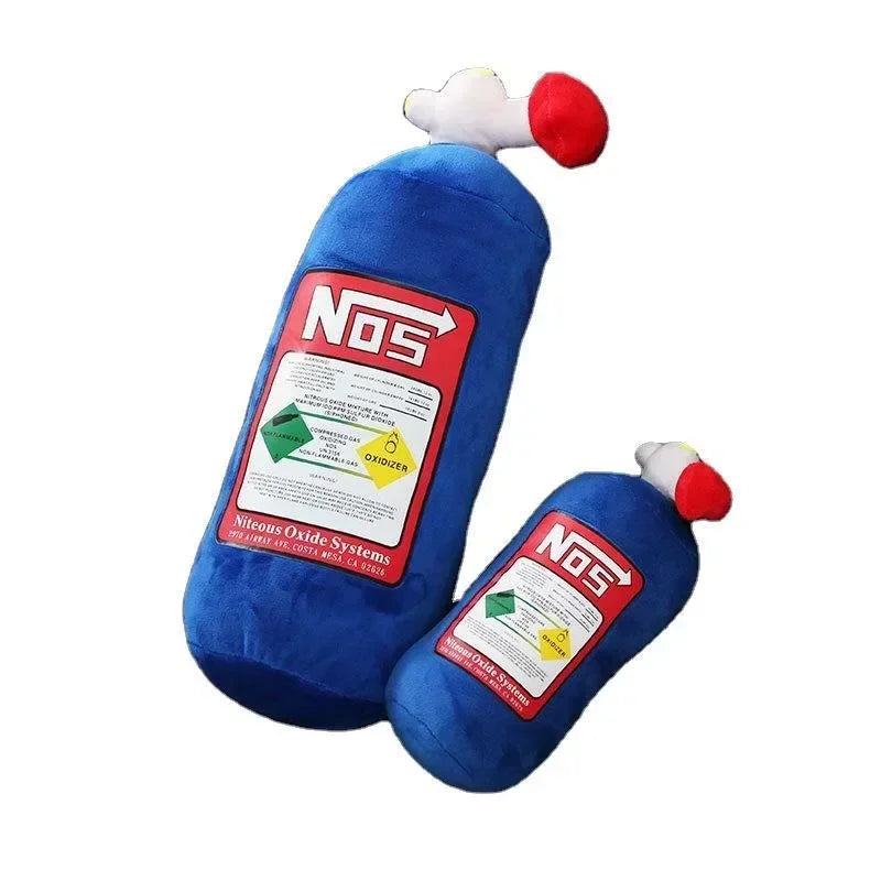 New Car Neck Pillow Car Headrest for Driver Front NOS Nitrous Oxide Bottle Car Decor Headrest Cushion Plushies