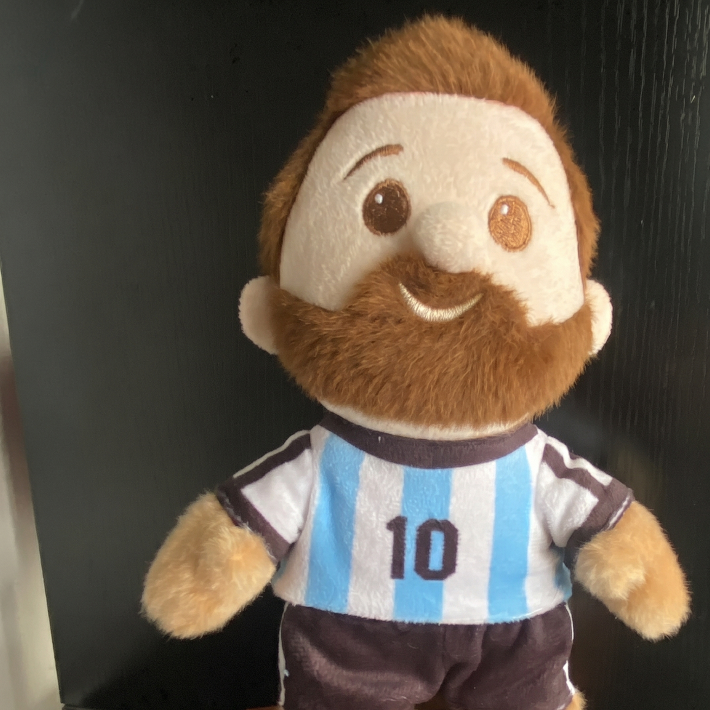 LM 10 Football Star Plush The GOAT Plush Number 10 Football Legend Handmade Plush 18cm