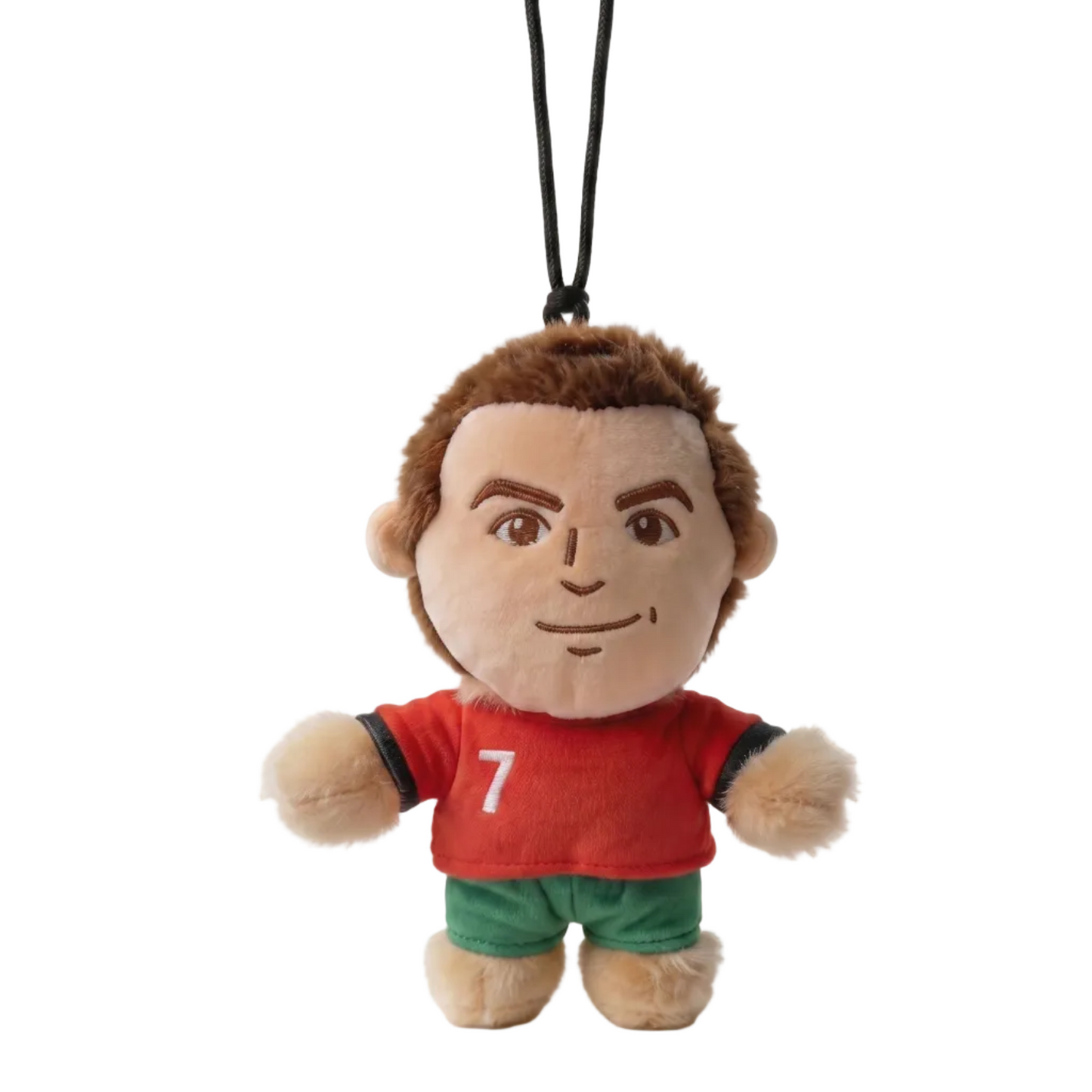 Football Legend Plush - Number 7 Jersey Stuffed Toy Top Goal Scorer Handmade Plush 18cm