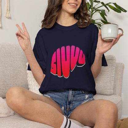 Siuu Graphic Tee, Number 7 Retro Soccer Celebration Tee