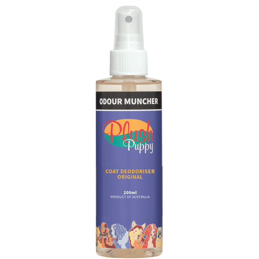 Plush Puppy Odour Muncher coat deodoriser Original 200ml spray bottle
