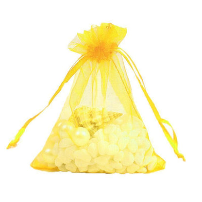 Organza Bag Sheer Bags Jewellery Wedding Candy Packaging Sheer Bags 10*15 cm - Black