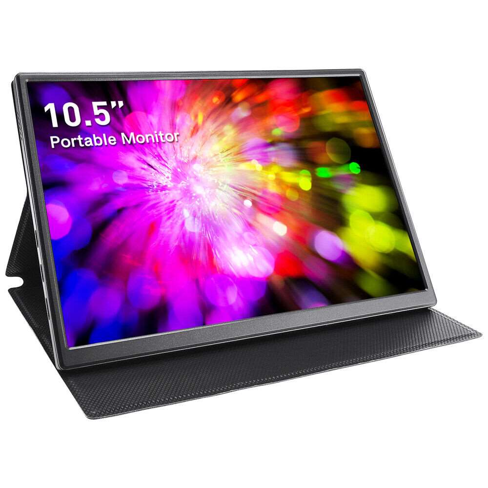 10.5 INCH PORTABLE MONITOR Full HD for CCTV, Security Systems & On‑site Monitoring