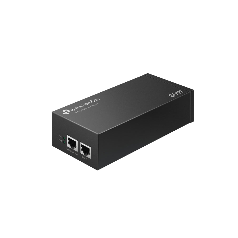 POE170S | Omada PoE++ Injector | 60W Gigabit Power Injector for High-Power PoE Devices