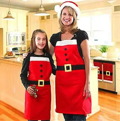 Christmas Santa Claus Apron Costume Party apron adult