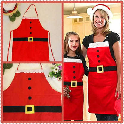 Christmas Santa Claus Apron Costume Party apron adult