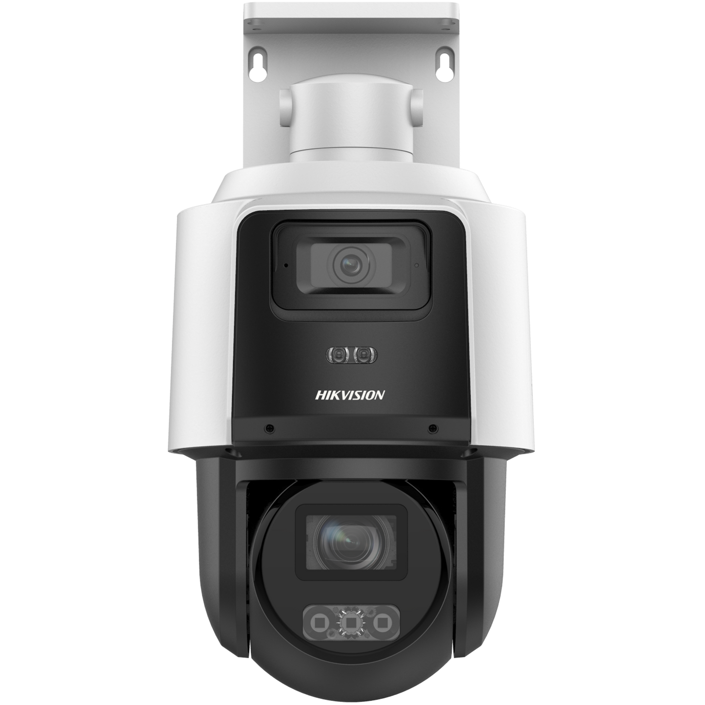 HiLook PTZ-ND4404/SL#AUS TandemVu 4MP+4MP 4X PoE+ PTZ Network Camera with Dual Lens, DarkFighter, Strobe & Audio Alarm