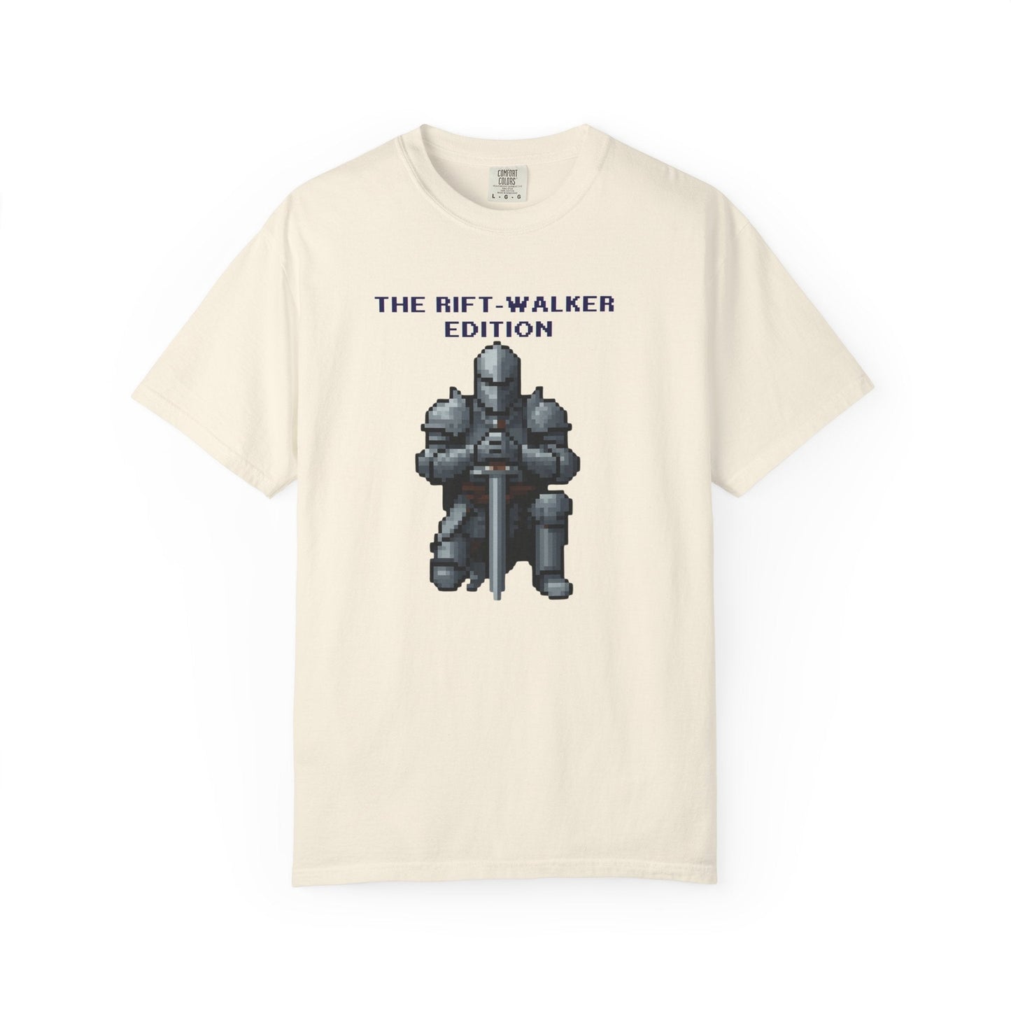 The Rift-Walker Edition Pixel Knight  Retro Pixel Art Fantasy Tee – Soulslike Gaming Streetwear