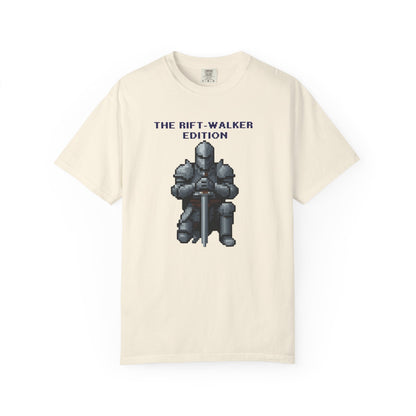 The Rift-Walker Edition Pixel Knight  Retro Pixel Art Fantasy Tee – Soulslike Gaming Streetwear