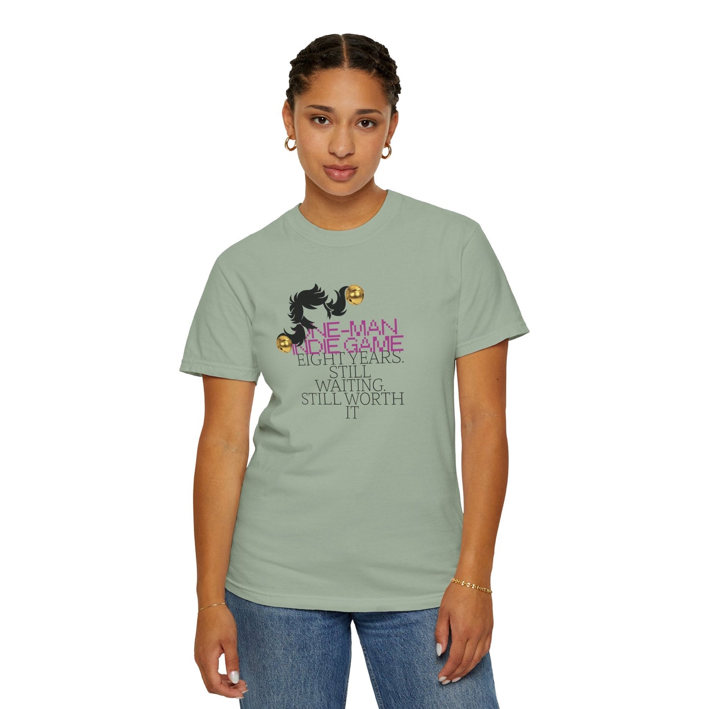 Mad Mew Mew One-Man Indie Game Retro Pixel Tee – Unisex 8-Bit Gamer Shirt