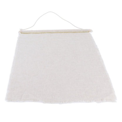 Pockets Cotton Linen Wall Hanging Earrings Storage Bags Multifunctional Home Decor Hanging BagL
