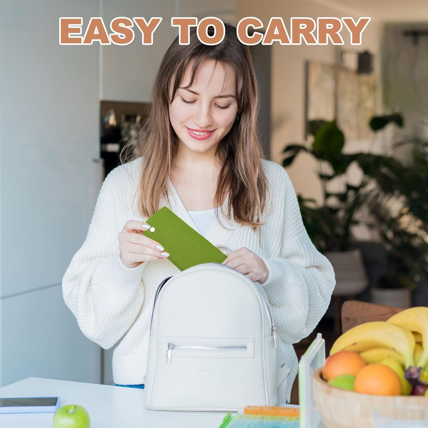 Portable Felt Glasses Case, Soft Slip-in Pouch Case, Ear Hanging Eyeglasses Bag Sunglasses Storage Pouch