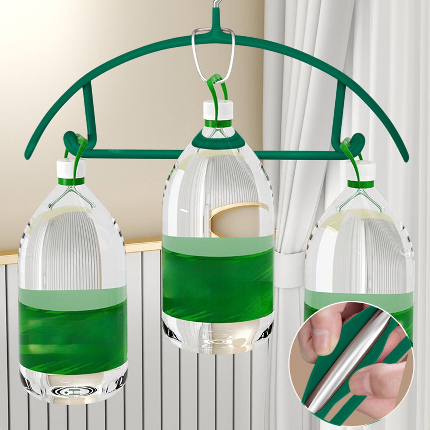 Velvet Non-Slip Space-Saving Hangers - 10 Pack Multi-Color Set