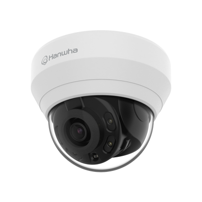 Hanwha Vision Wisenet QND-C8023R 5MP AI IR Dome Camera (Q-Core) – AI-Enhanced, Q Series Compact Surveillance with Dynamic Privacy Masking