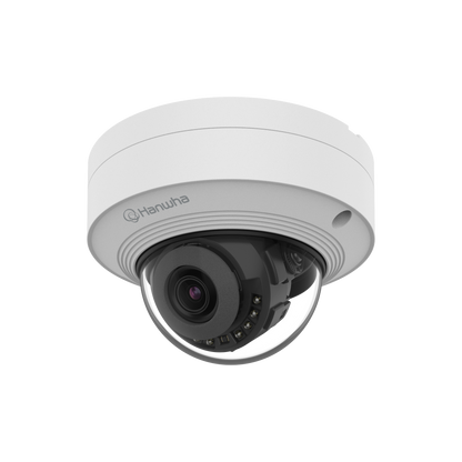 Hanwha Vision Wisenet QNV-C9011R 8MP AI IR Micro Vandal Dome Camera – Ultra-Compact, AI-Powered Surveillance with IK10 & IP66 Protection