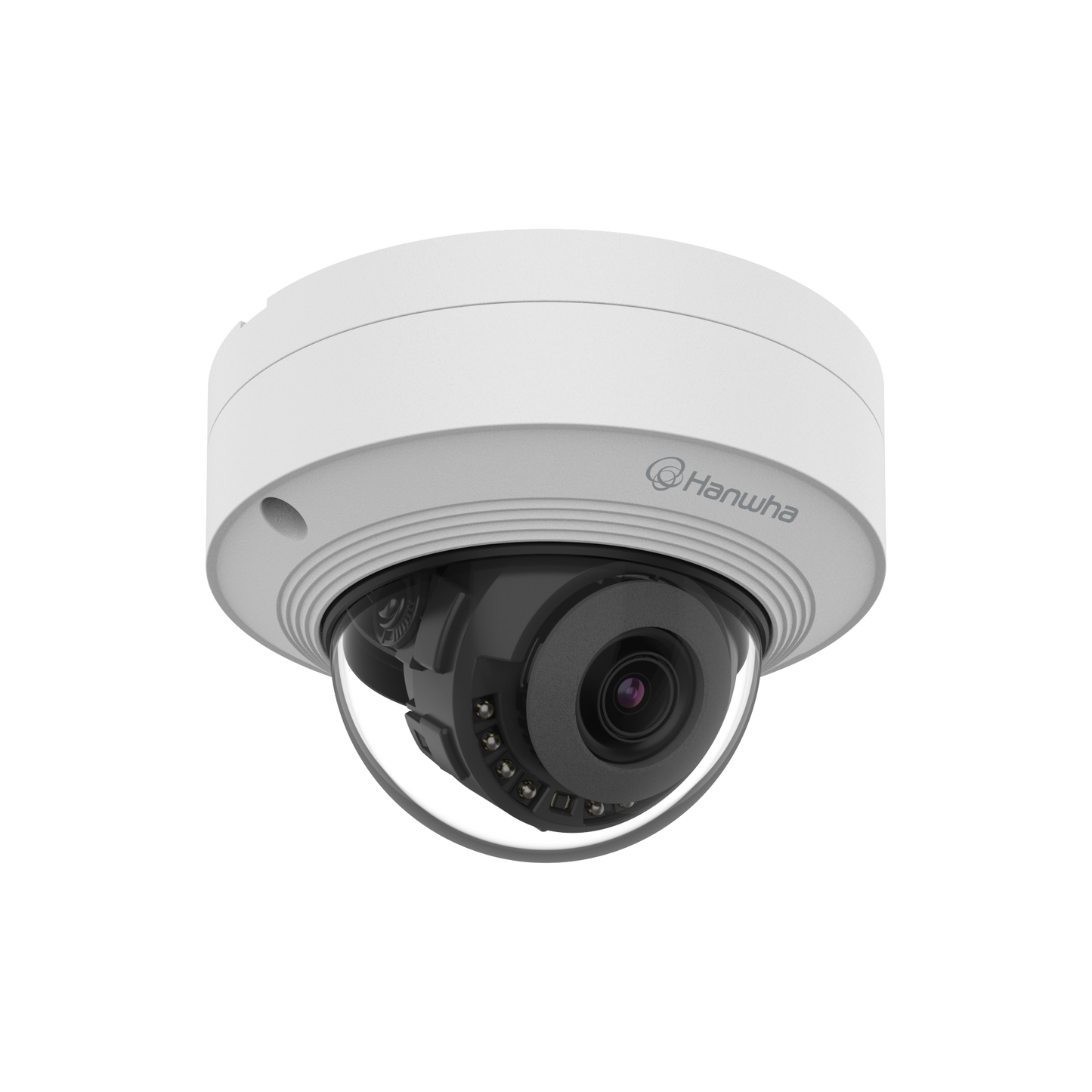 Hanwha Vision Wisenet QNV-C9011R 8MP AI IR Micro Vandal Dome Camera – Ultra-Compact, AI-Powered Surveillance with IK10 & IP66 Protection