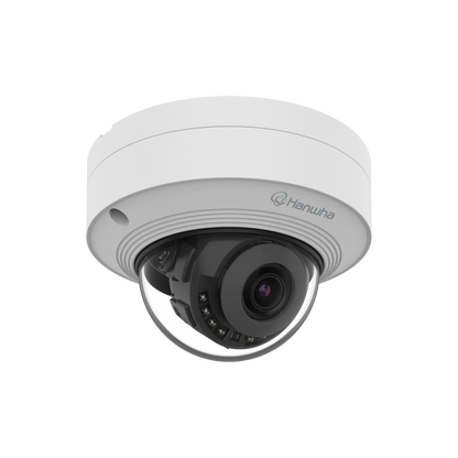 Hanwha Vision Wisenet QNV-C9011R 8MP AI IR Micro Vandal Dome Camera – Ultra-Compact, AI-Powered Surveillance with IK10 & IP66 Protection