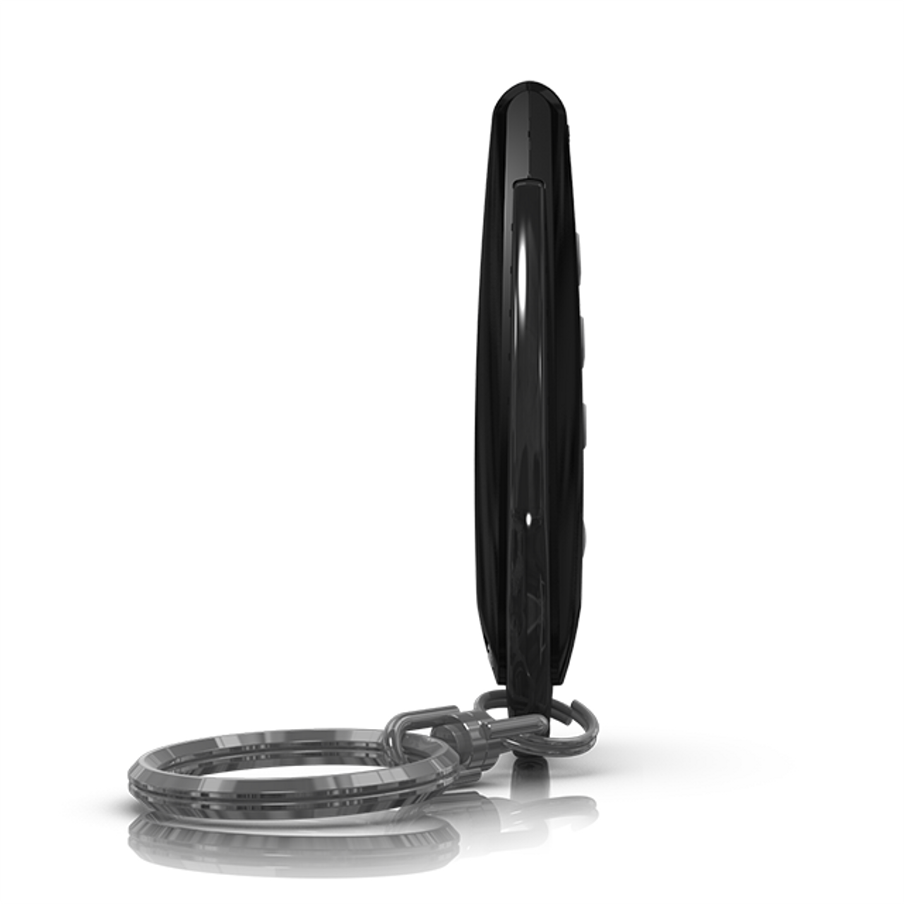 Paradox REM25 Two-Way Wireless Remote Control – Slim Black/white Design, 433MHz | Secure Arm/Disarm, Visual & Audio Feedback