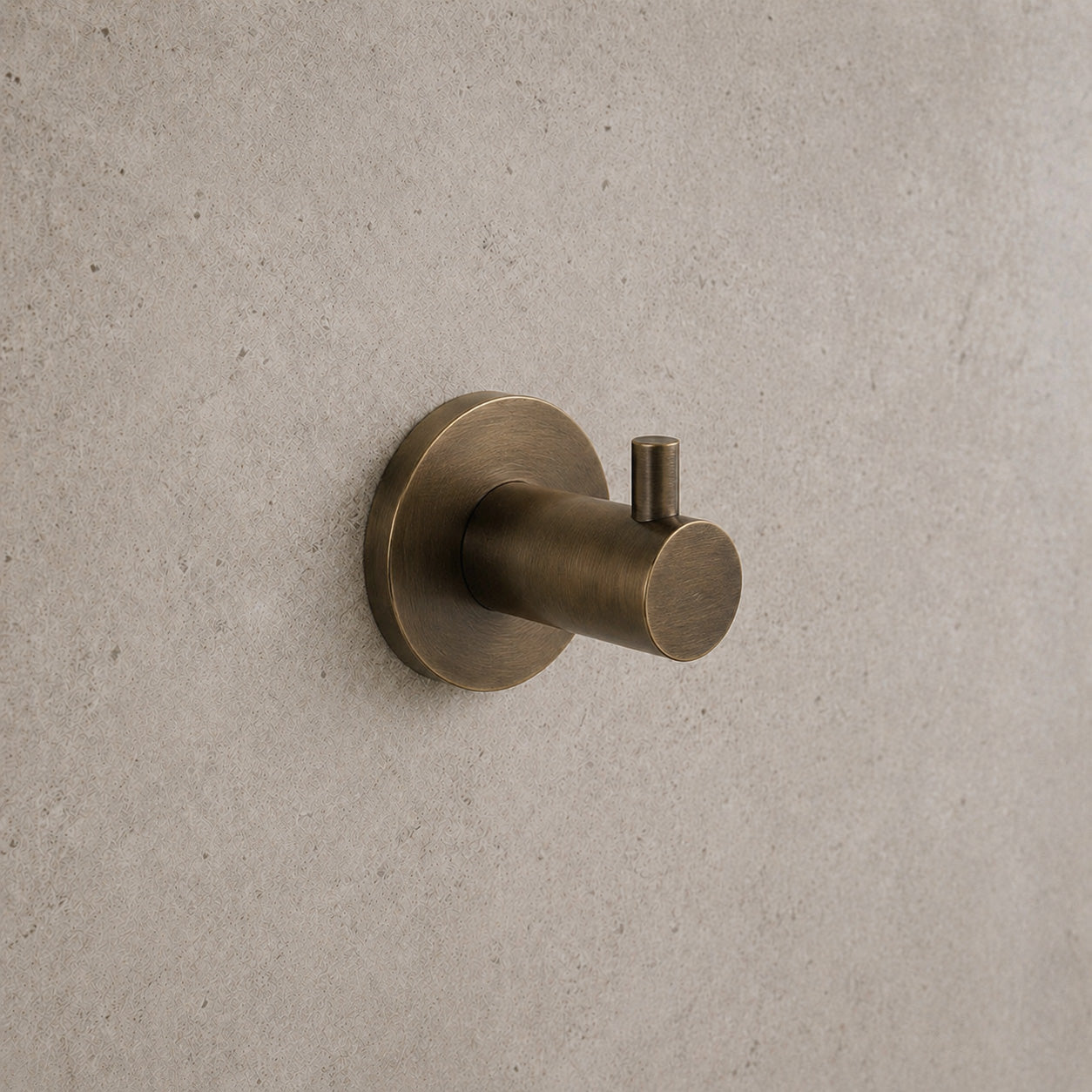 Reno Robe Hook - Antique Brass