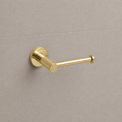 Reno Toilet Roll Holder - Polished Gold