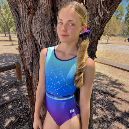 RSG-652 Sleeveless Leotard Piper Twilight