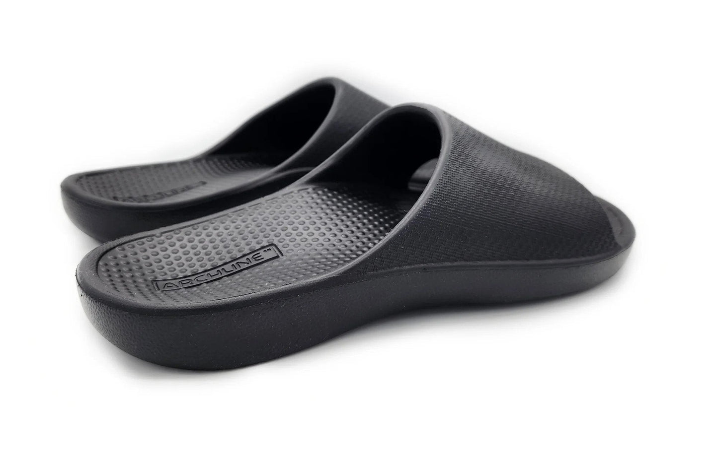 Archline Rebound Arch Support Slides Unisex - Black