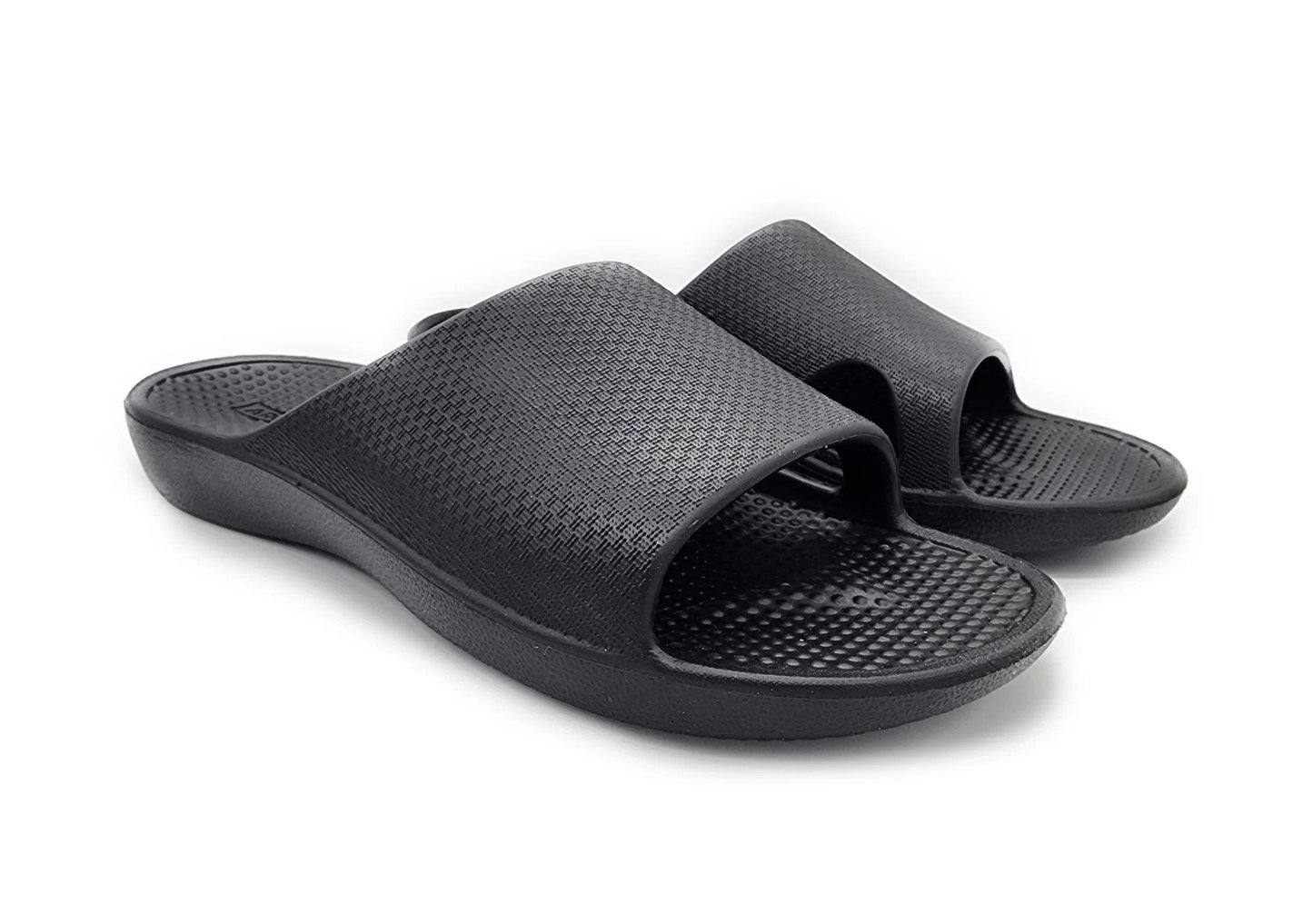 Archline Rebound Arch Support Slides Unisex - Black