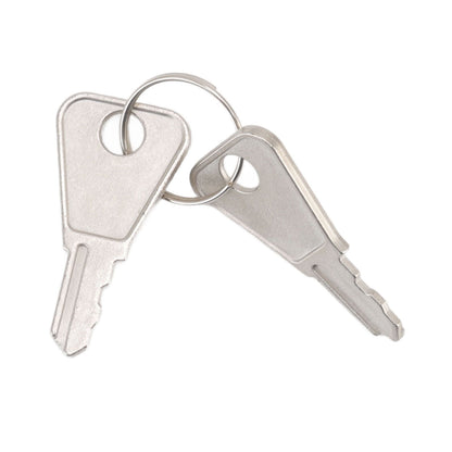 Refrigerator Lock White Childproof Freezer Lock Child Safety Cabinet Drawer Lock with 2 Keys