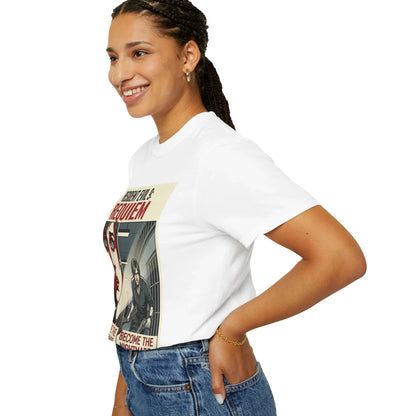 Resident Evil 9 Requiem T-Shirt - Grace vs Leon Gameplay Graphic Tee