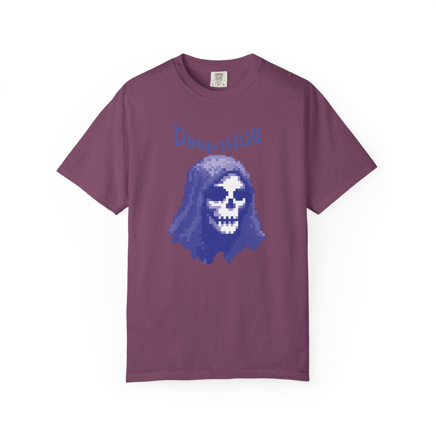 Resynced from the Deep Blue - Pixel Pirate Unisex Graphic Tee | Glitch Art Gamer Shirt By Aprasi
