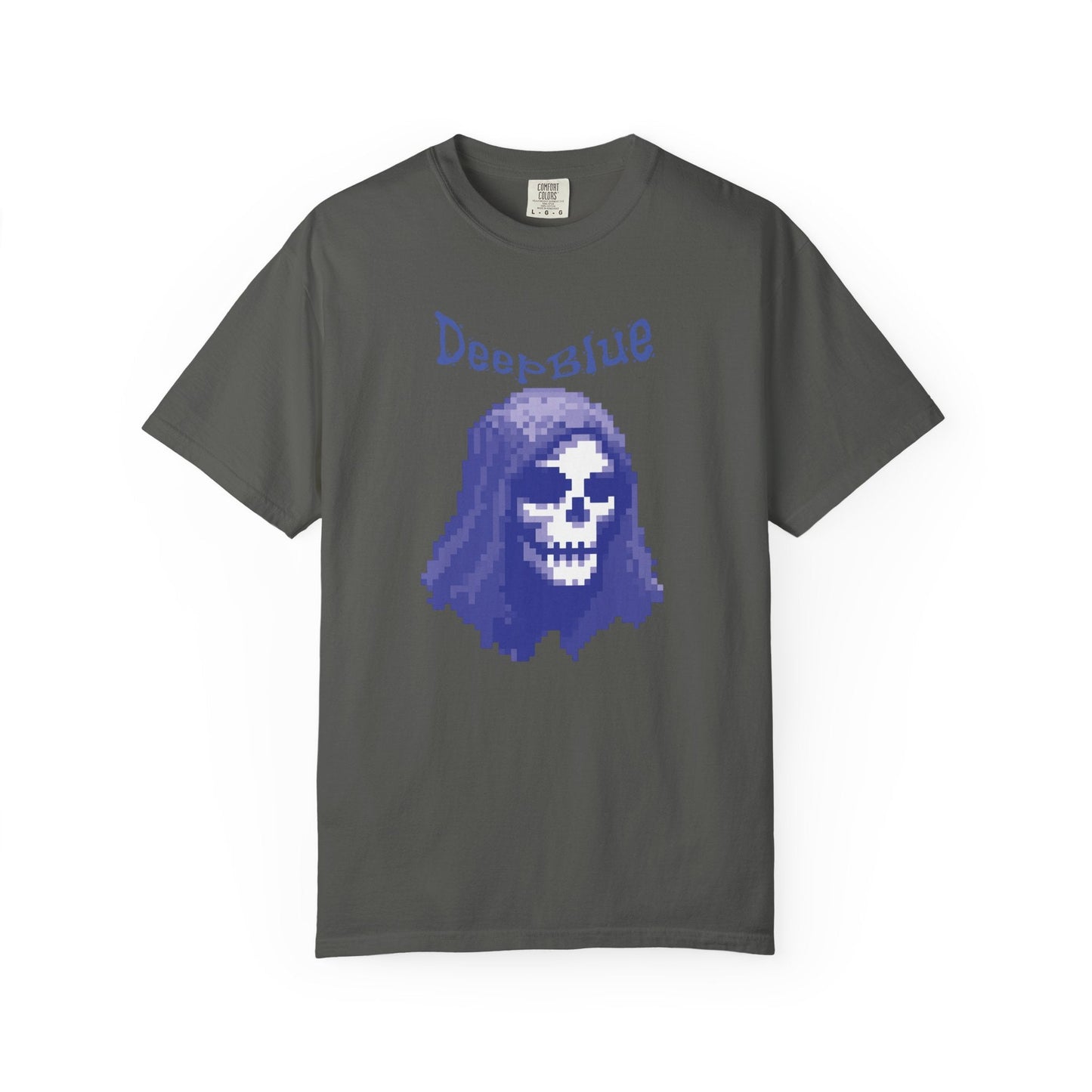 Resynced from the Deep Blue - Pixel Pirate Unisex Graphic Tee | Glitch Art Gamer Shirt By Aprasi