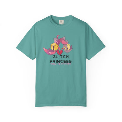 Mad Mew Mew Glitch Princess Tees | Pixel Catgirl Glitchcore Graphic Tee