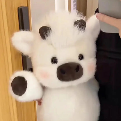 Reversible 45cm Cute Cow Plush - Soft Pig Cow Stuffed Plush Toy for Kids & Adults
