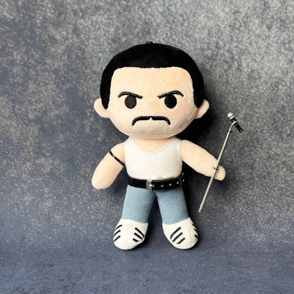 Rock Legend Plush Keychain | Handmade Music Icon, 9 Styles