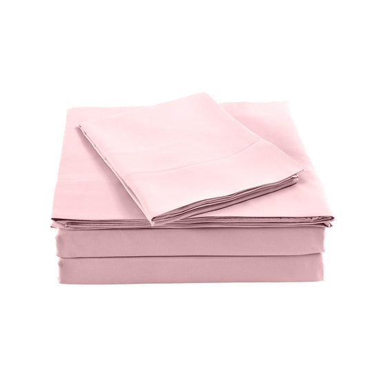 Royal Comfort Bamboo Blended Sheet & Pillowcases Set 1000TC Ultra Soft Bedding - Queen - Bubble Bath.