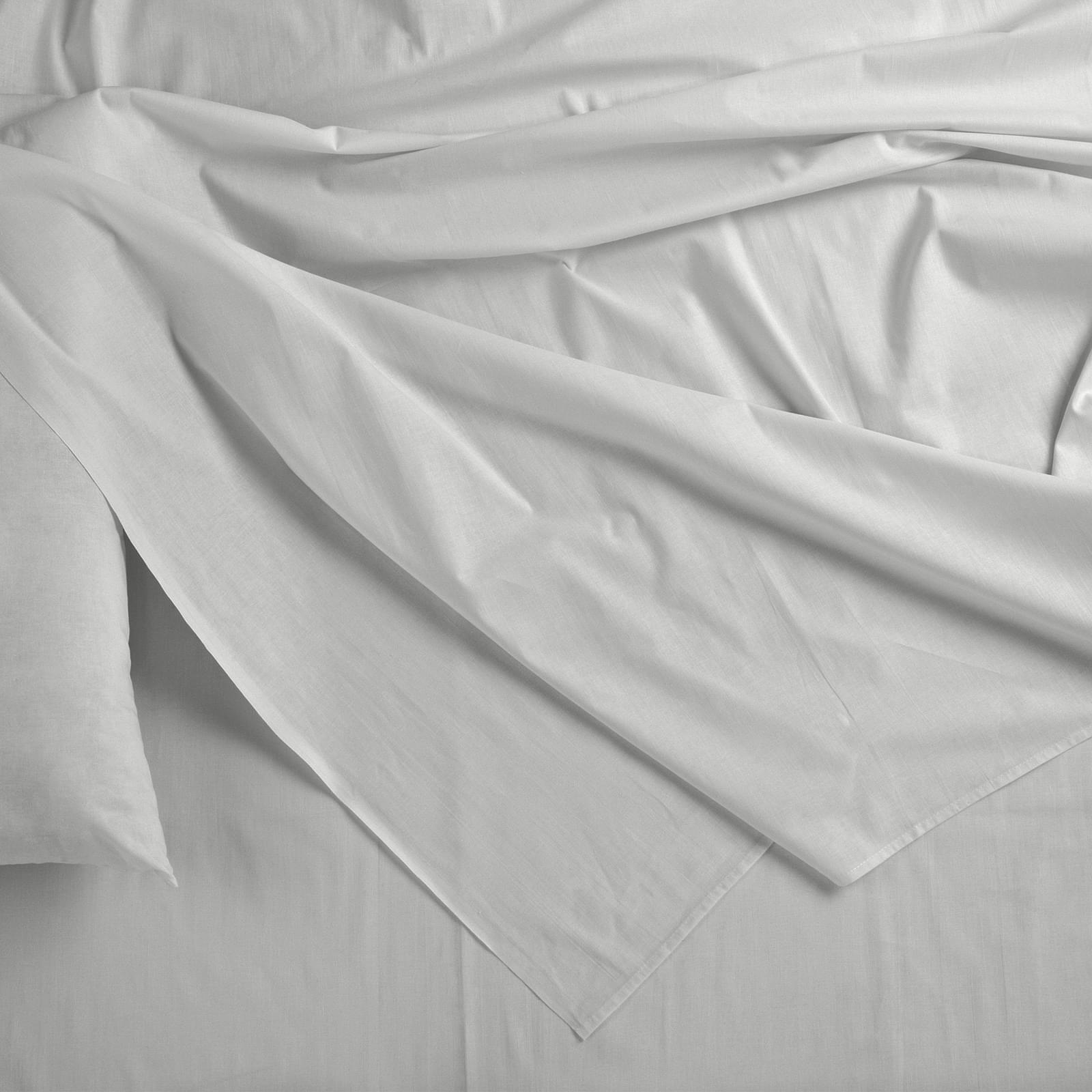 Royal Comfort Bamboo Blended Sheet & Pillowcases Set 1000TC Ultra Soft Bedding - Queen - White.