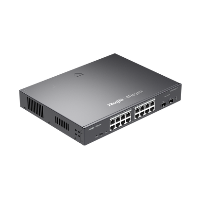 Ruijie RG-ES218GC-P, 18-Port Gigabit Smart Cloud Mananged PoE Switch