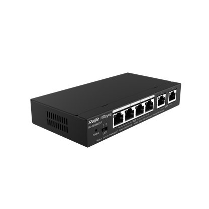 Ruijie RG-ES206GC-P, 6-Port Gigabit Smart Cloud Mananged PoE Switch