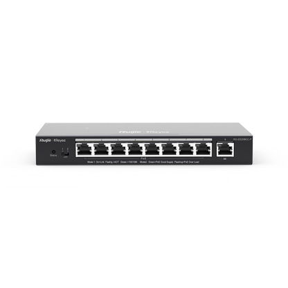 Ruijie RG-ES209GC-P, 9-Port Gigabit Smart Cloud Mananged PoE Switch