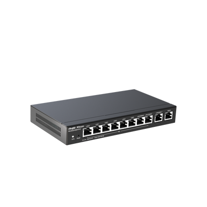 Ruijie RG-EG310GH-P-E, Reyee10-Port High Performance Cloud Managed PoE Office Router