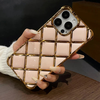 iPhone Case With Diamond Plating