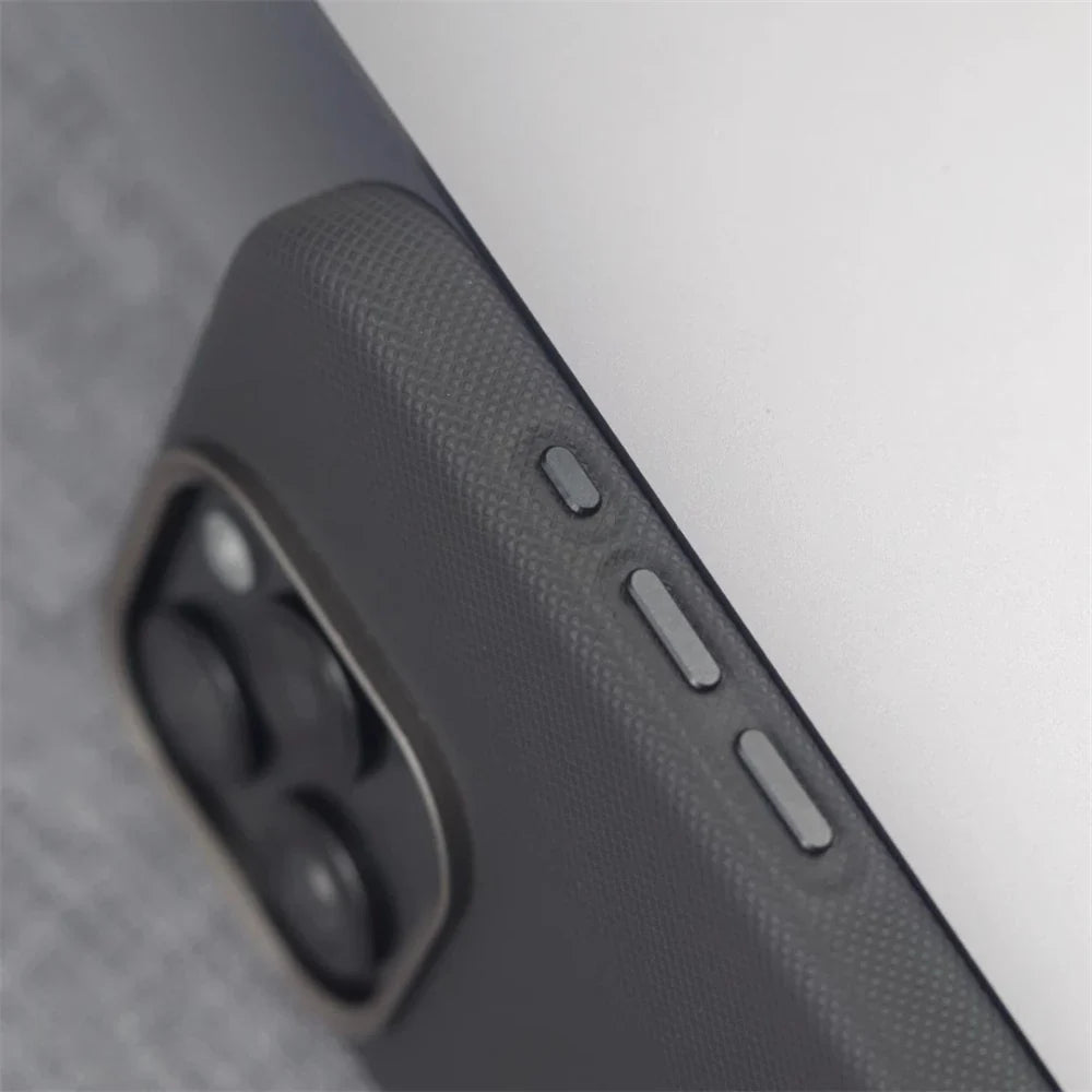 MagSafe PU Leather iPhone Case