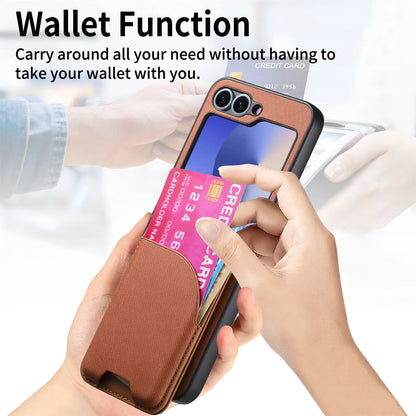 Samsung Z Flip Detachable Wallet Case